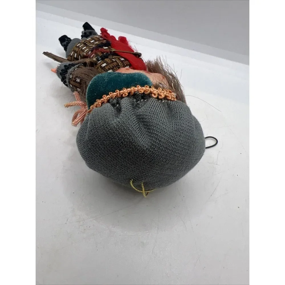Vintage Kurt S Adler Fabric Felt Flocked Ornament‎
